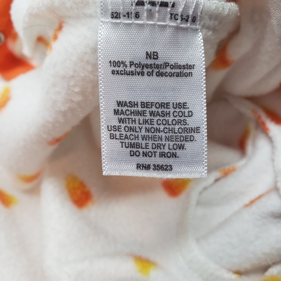 Carters My First Halloween Fleece Onesie NB - Picture 5 of 6